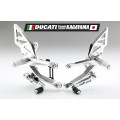AELLA Riding Step Kit (Rearsets) TEAM KAGAYAMA SP EDITION for the Ducati Panigale V4 (2025+)